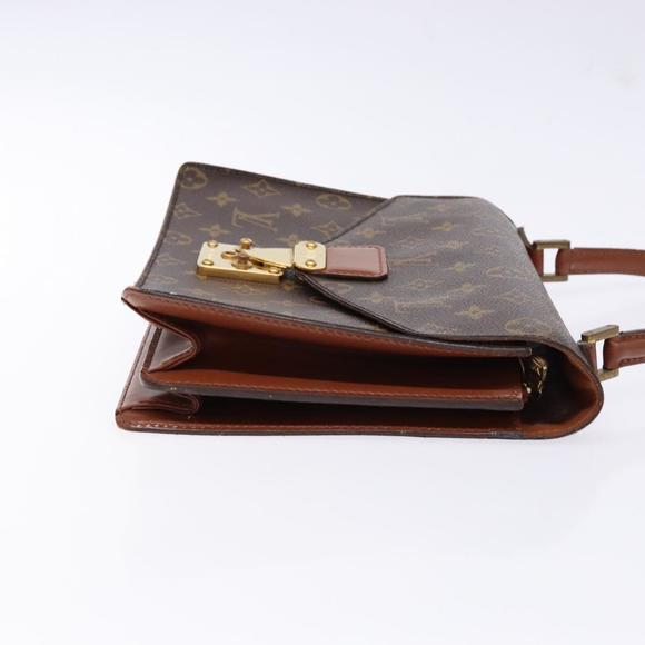 LOUIS VUITTON Monogram Concorde Hand Bag M51190 LV Auth BA5174 - Picture 3 of 16